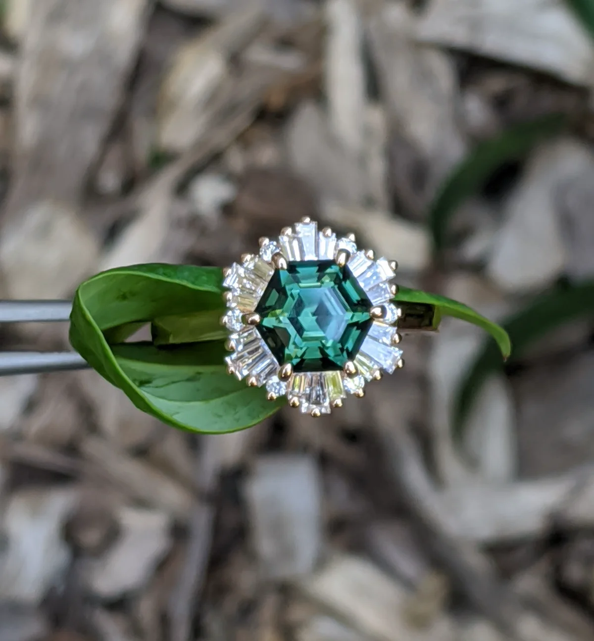 Azadsfinesapphire — natural sapphire engagement ring, hand-crafted