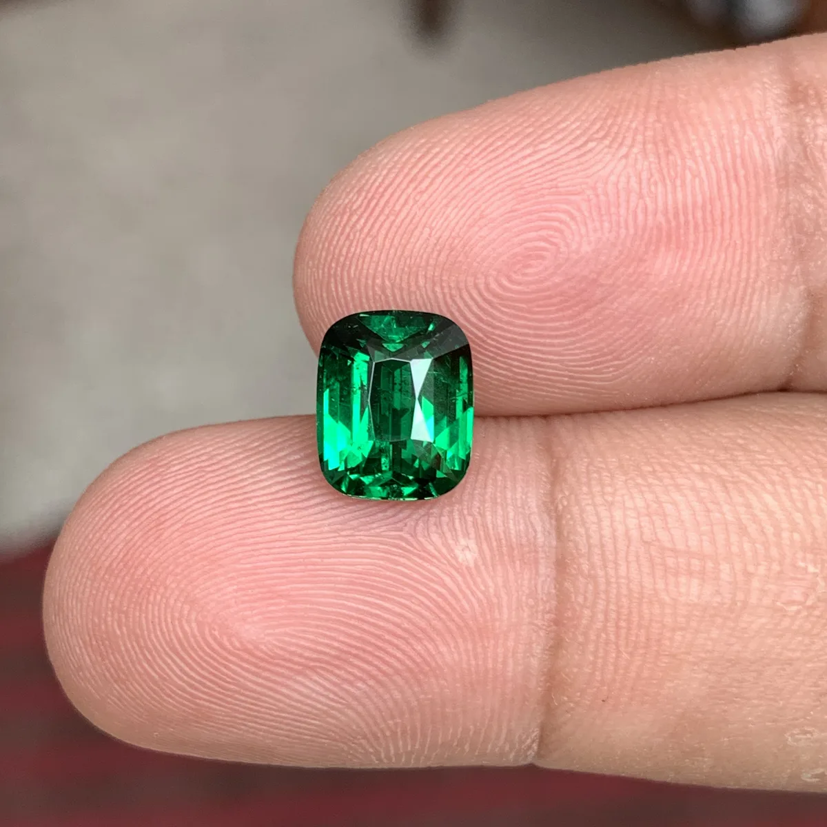 Tsavorite — natural earth-mined gemstone
