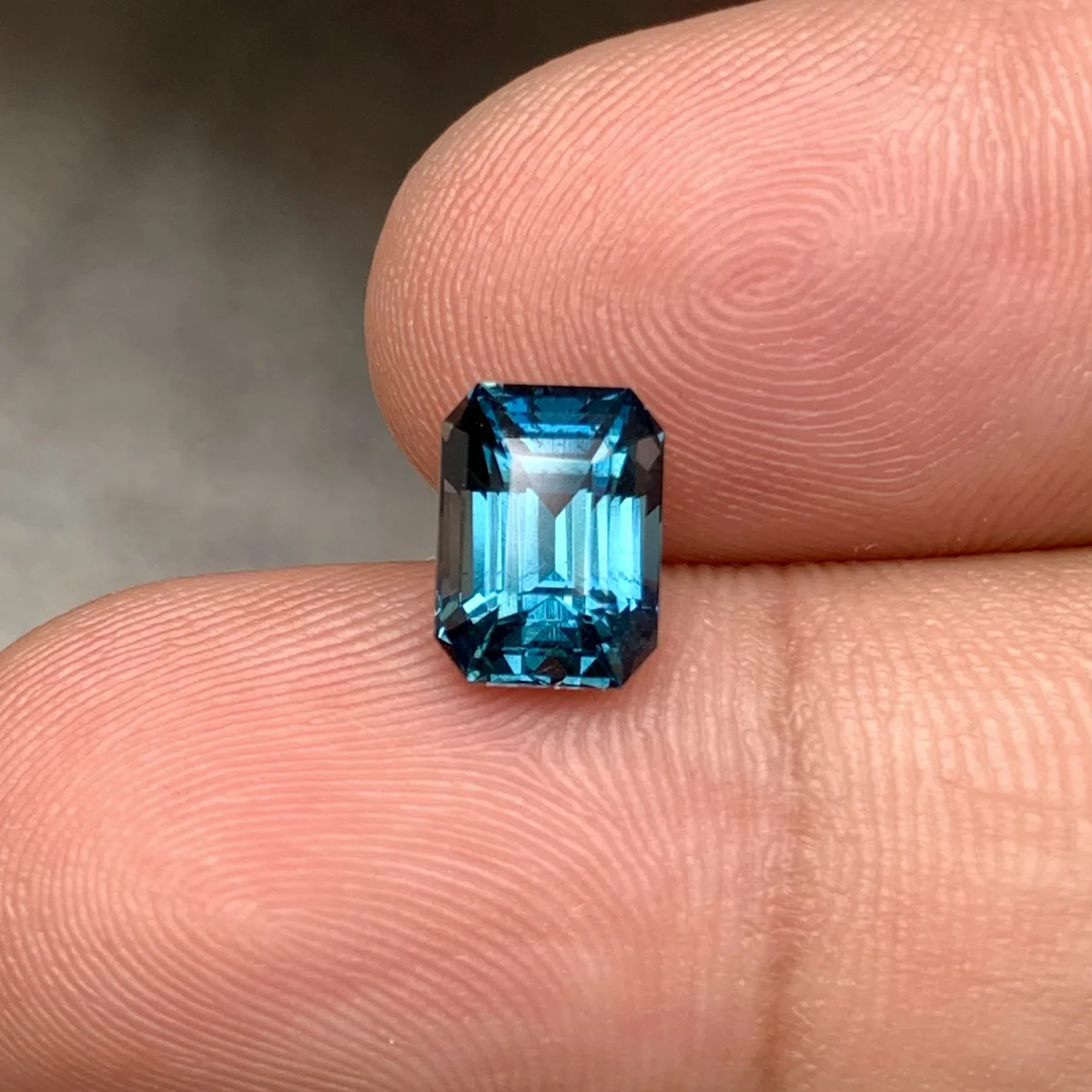 Teal Sapphire — natural earth-mined gemstone