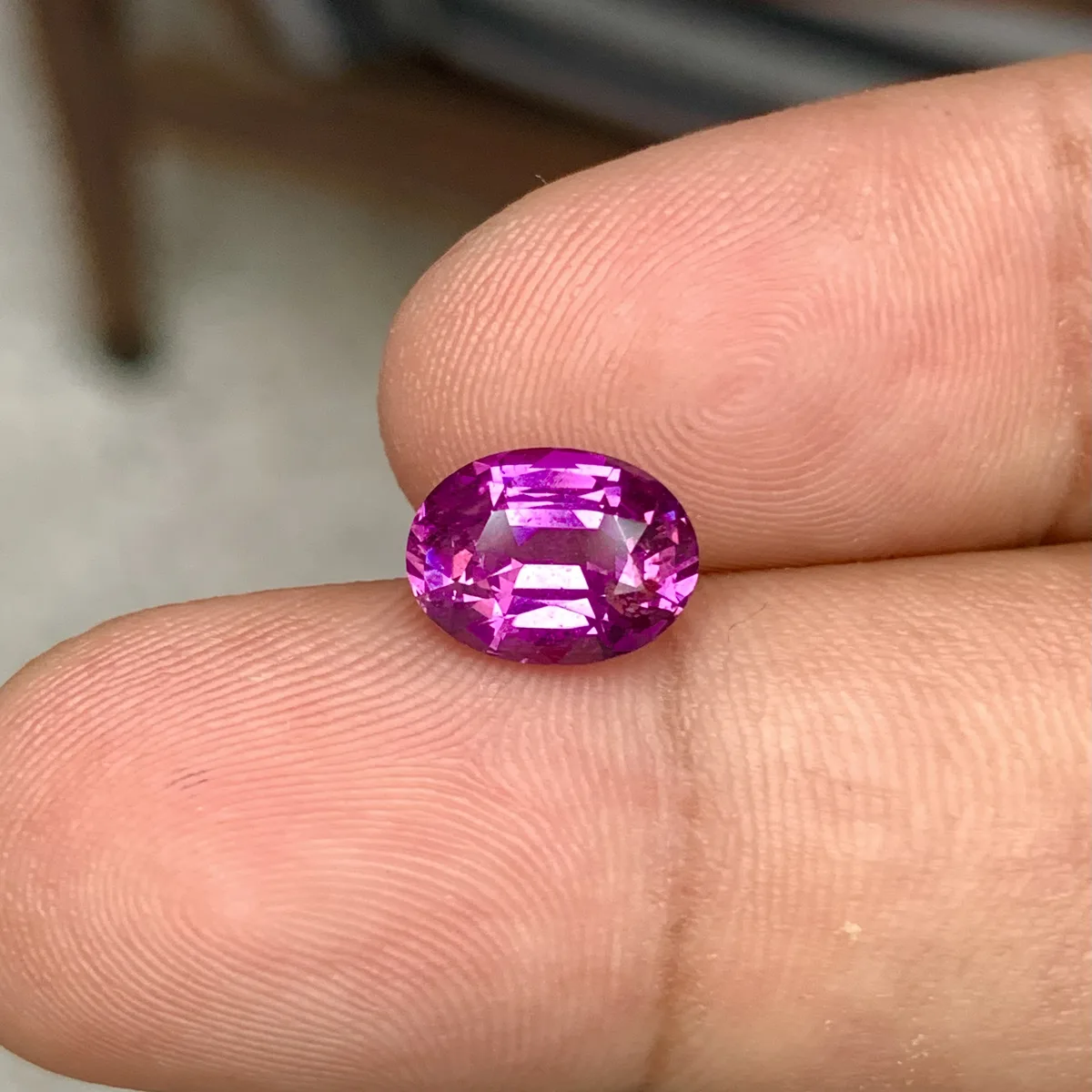 Pink Sapphire — natural earth-mined gemstone